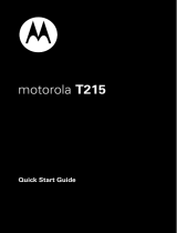 Motorola T215 Guía de inicio rápido