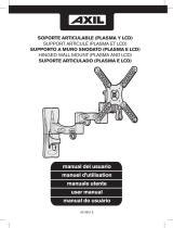 Engel Soporte orientable LUNIXPRO-3 para Plasma y LCD/TFT Manual de usuario