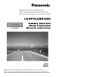 Panasonic CQDP102U Instrucciones de operación