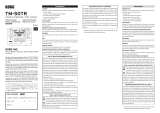Korg TM-50TR El manual del propietario