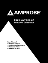 Amprobe FG2C-UA & FG3C-UA Function Generators Manual de usuario