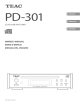 TEAC PD-301 El manual del propietario