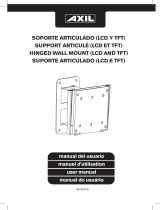 Engel Soporte Articulado TVPRO-1 para LCD/TFT Manual de usuario