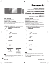 Panasonic SC-HC4 El manual del propietario