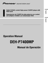 Pioneer DEH-P7400MP Manual de usuario