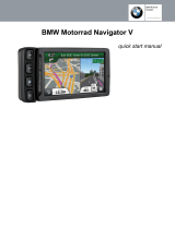 BMW Motorrad Navigator V Manual de usuario