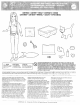 Mattel Barbie Teresa Doll & MIKA Instrucciones de operación