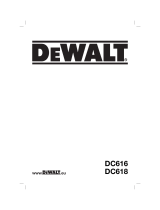 DeWalt DC616K El manual del propietario