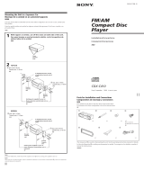 Sony CDX-C410 Manual de usuario