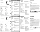 Sony ICD-BX140 Guía de inicio rápido
