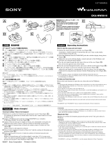 Sony Walkman CKA-NWS610 El manual del propietario