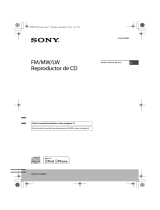 Sony CDX-G3100UV Instrucciones de operación