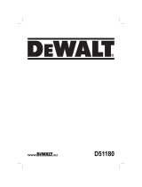 DeWalt D51180 El manual del propietario