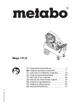 Metabo Mega 715 D Instrucciones de operación