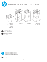 HP LaserJet Managed MFP E62555 series El manual del propietario