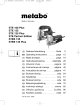 Metabo STEB 135 PLUS El manual del propietario