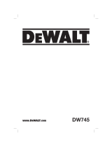 DeWalt DW745 El manual del propietario