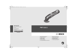 Bosch PMF 10.8 LI El manual del propietario