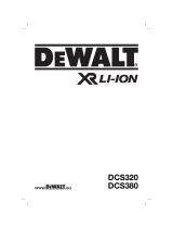 DeWalt DCS320 El manual del propietario