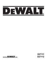 DeWalt D27112 El manual del propietario