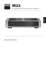 NAD M22 Manual de usuario