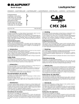 Blaupunkt CMX 264 El manual del propietario