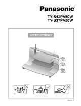 Panasonic ty-s42pa50w Manual de usuario