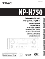 TEAC NP-H750 El manual del propietario