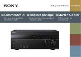 Sony STR-DN1040 Guía de inicio rápido