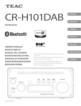 TEAC CR- H101 El manual del propietario