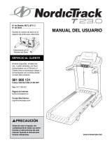 NordicTrack T22.0 Treadmill Manual de usuario