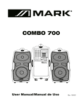 Mark COMBO 700 Manual de usuario