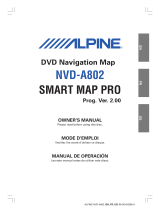 Alpine NVD-A802 Manual de usuario