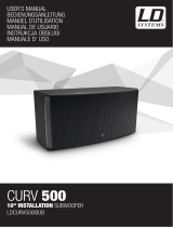 LD CURV 500 I SUB Manual de usuario