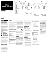 Sony SA-W3000 Instrucciones de operación
