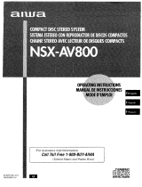 Aiwa CX-NAV800U El manual del propietario