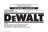 DeWalt DCS387P1 Manual de usuario