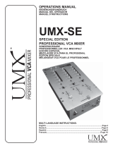 Gemini UMX-SE Manual de usuario