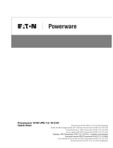 Eaton Powerware 9140 Manual de usuario