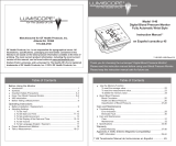 Lumiscope 1146 Manual de usuario