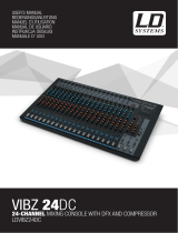 LD Systems VIBZ 24DC El manual del propietario