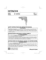 Hitachi D 10VH2 Manual de usuario