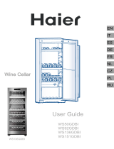 Haier WS92GDBI Weinklimaschrank El manual del propietario