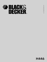 Black & Decker H446 Manual de usuario