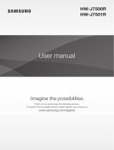 Samsung HW-J7501R Manual de usuario