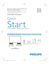 Philips 50PFL3708/F7 Guía de inicio rápido