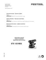 Festool ETS 125 REQ-Plus El manual del propietario