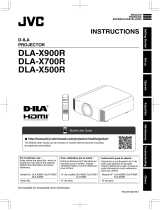 JVC Europe DLA-X900RBE Manual de usuario
