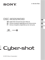 Sony DSC-W330 Instrucciones de operación