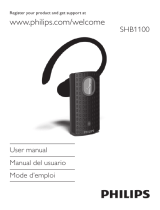 Philips SHB1100/37 Manual de usuario